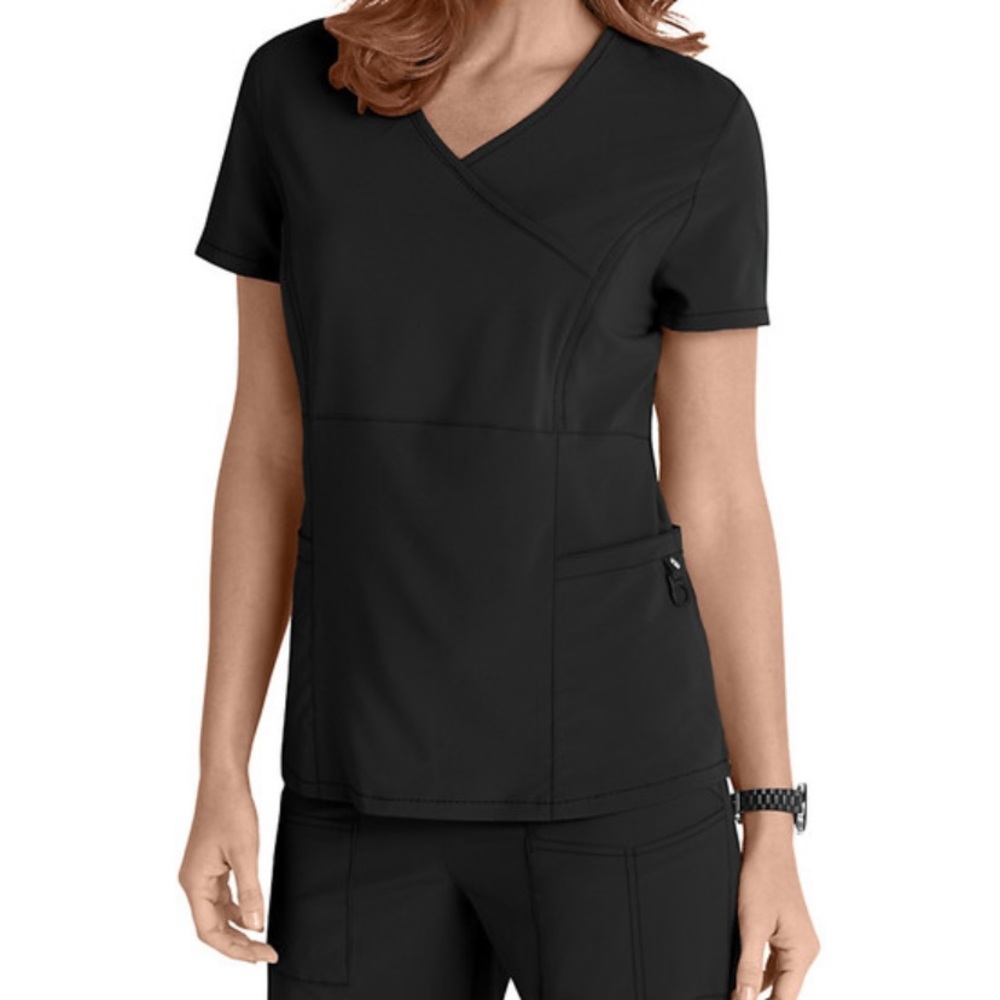 Lynx Scrubs Black Size S
